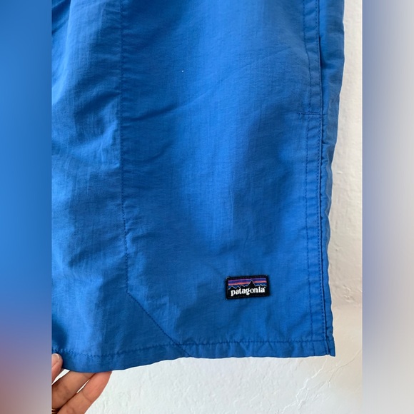 Patagonia Blue Drawstring Swim Trunks Shorts - Large - Picture 3 of 9